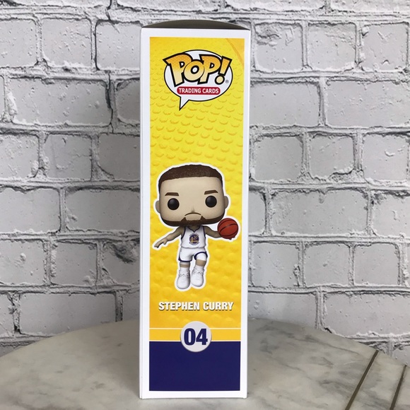 Funko POP! NBA Trading Cards: Golden State Warriors Stephen Curry Vinyl Figure - Picture 3 of 7